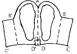 1 piece moccasin