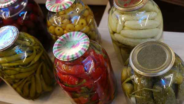 preserved vegetables