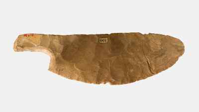 flint knap knife